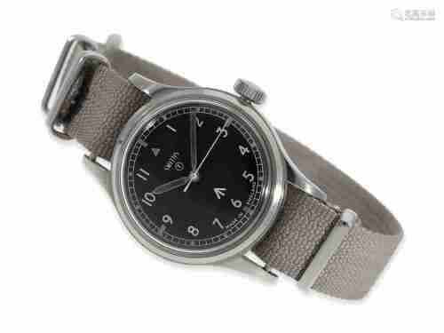 Wristwatch: English pilot's watch, Smith W10 RAF, with centr...