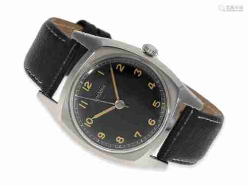 Wristwatch: rare large Lemania pilot's watch 'Majetek Czech ...