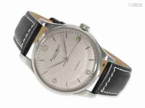 Wristwatch: attractive large IWC automatic with centre secon...