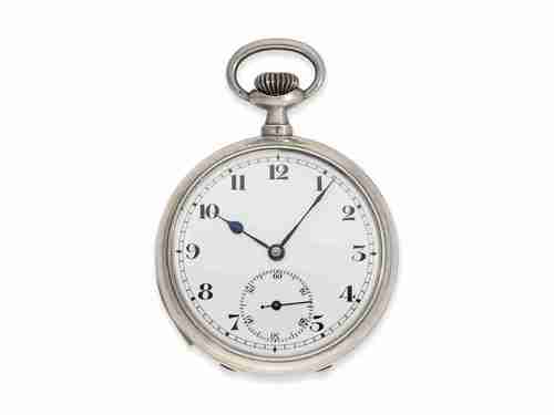 Pocket watch: nearly like new silver pocket watch with strik...