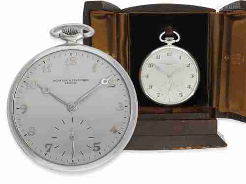 Pocket watch: rarity, Vacheron & Constantin Geneve Aluminium...