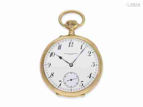 Pocket watch: fine and heavy Geneva Ankerchronometer, Vacher...