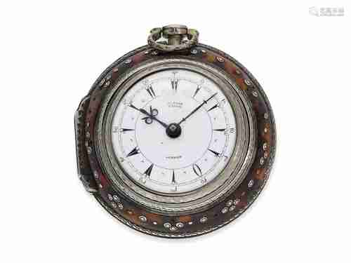 Pocket watch: Ottoman verge watch with 3 cases, Edward Prior...