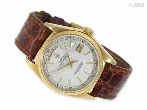 Wristwatch: vintage man's watch Rolex Day-Date Ref. 18038, c...