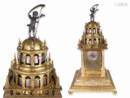 Table clock: exceptionally large museum-quality Renaissance ...