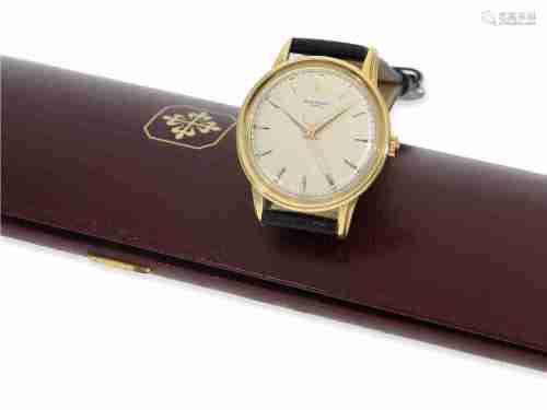 Wristwatch: rare Patek Philippe 'Jumbo' with centre seconds,...