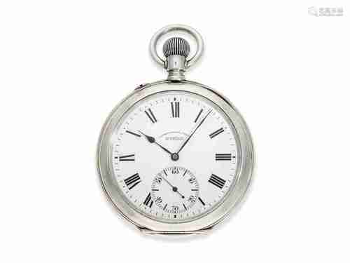 Pocket watch: exquisite Glashütte deck chronometer, Uhrenfab...