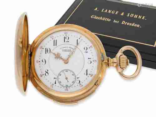 Pocket watch: impressive, exceptionally heavy and almost lik...