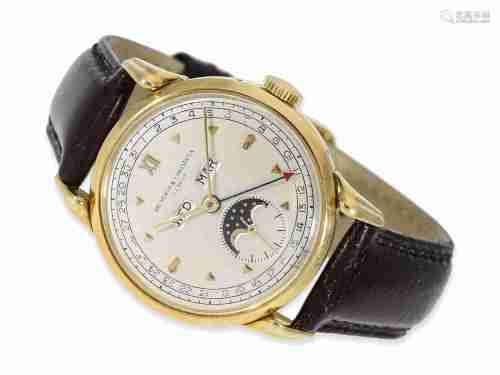 Wristwatch: rarity, large astronomical wristwatch 'Triple Da...