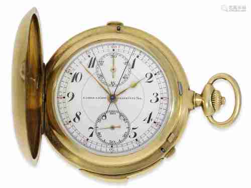 Pocket watch: important, historically highly interesting A. ...