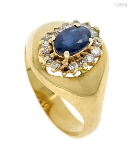 Sapphire diamond ring GG 750/