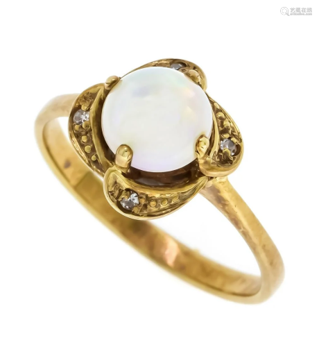 Opal diamond ring GG 585/000