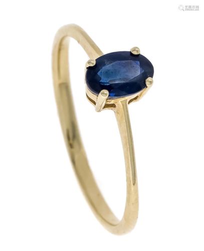 Sapphire ring GG 585/000 with