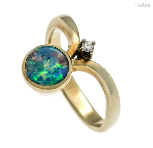 Opal-brilliant ring GG 585/00