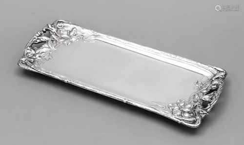 Rectangular Art Nouveau tray,