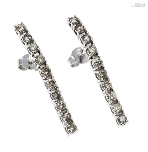 Brilliant ear stud WG 585/000