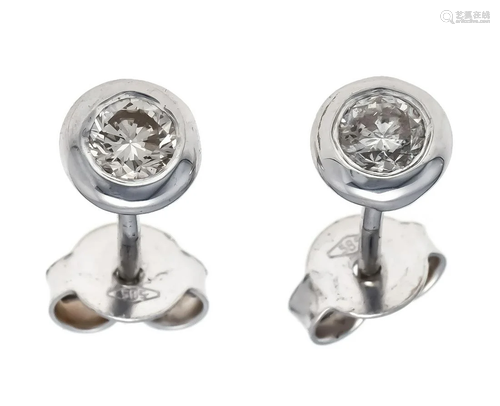 Brilliant ear stud WG 585/000