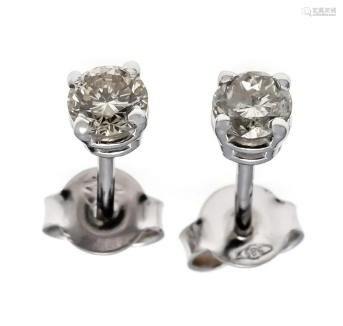 Brilliant ear stud WG 585/000