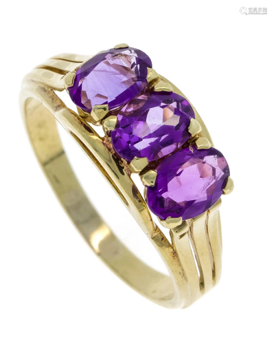 Amethyst ring GG 585/000 with