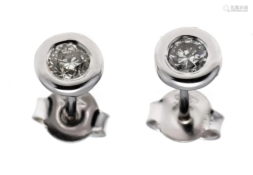 Brilliant ear stud WG 585/000