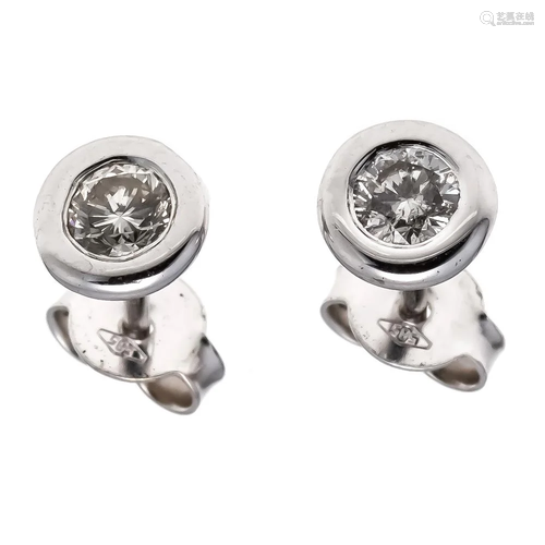 Brilliant ear stud WG 585/000