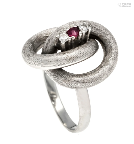 Knot ring WG 585/000 with a r