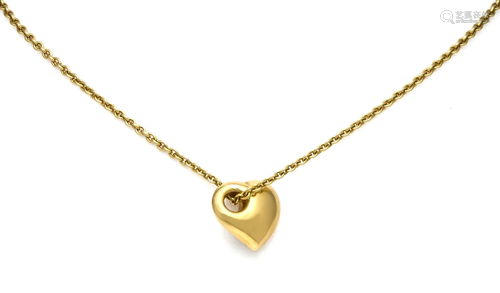 Laudier heart necklace GG 585