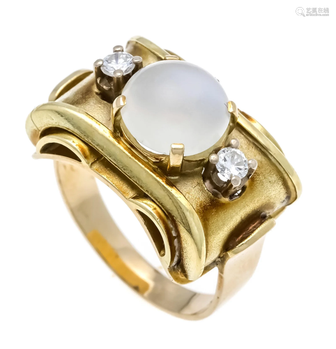 Moonstone-brilliant ring GG 5