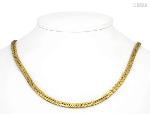 Flat plate necklace GG 585/00