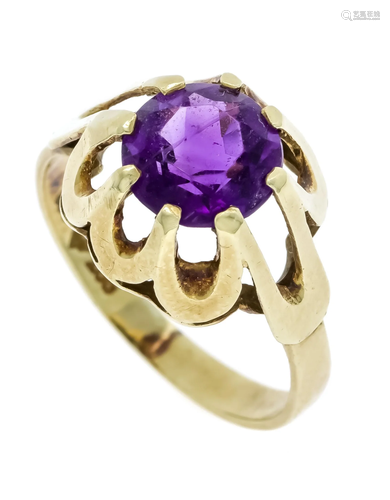 Amethyst ring GG 585/000 with