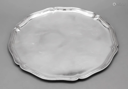 Large round tray, German, 20t