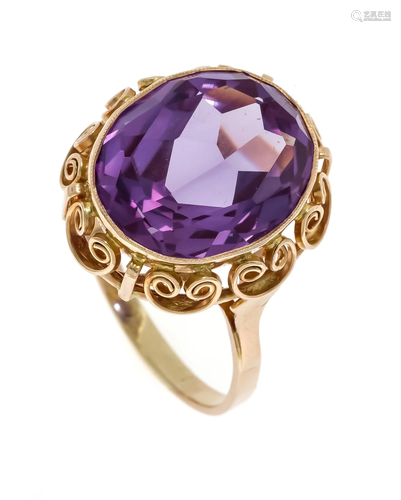 Amethyst ring circa 1915 GG 5