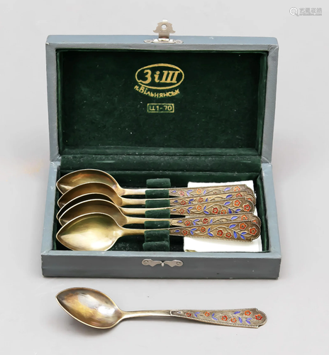 Six teaspoons, Russia/Soviet