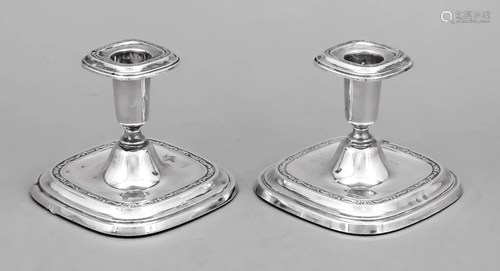 Pair of candlesticks, Sweden,