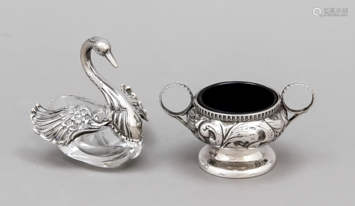 Two salvers, 20th century, 1x