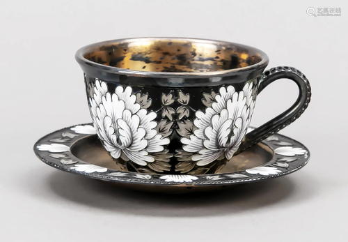 Cup and saucer, Russia/Soviet