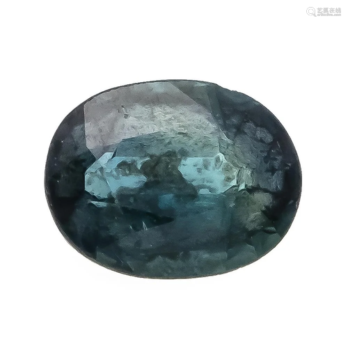 sapphire 1,48 ct, oval facete