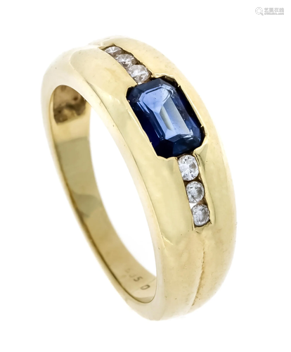 Sapphire diamond ring GG 585/