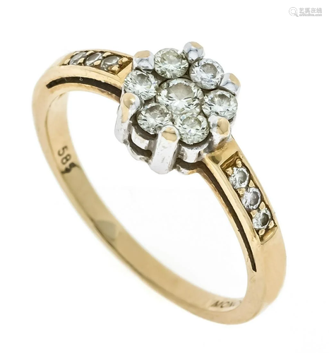 Brilliant ring GG 585/000 ''M