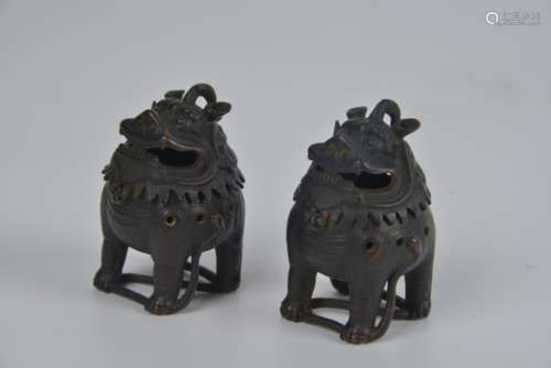 Pair Copper Luduan