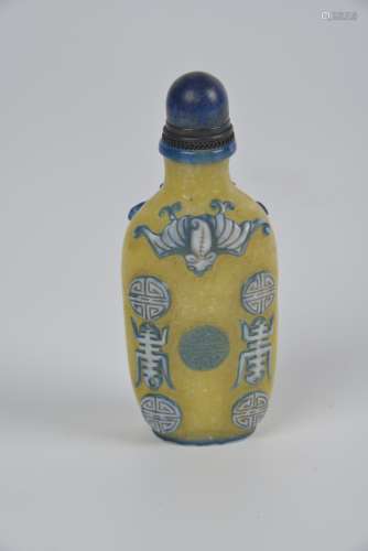 Mixed Material Snuff Bottle