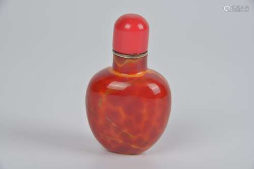 Mixed Material Snuff Bottle