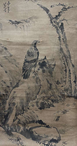 Eagle, Scroll, Zhu Da