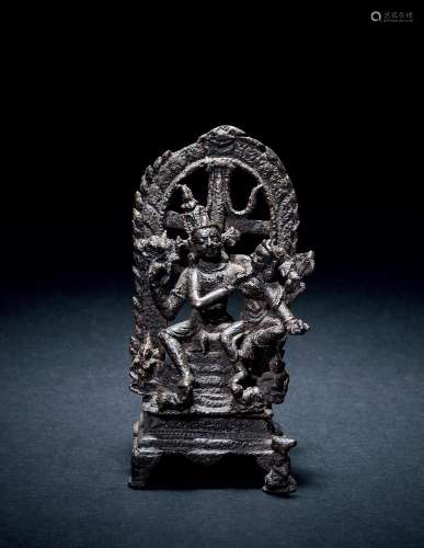 12-13世纪 印度大自在天像