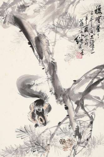 刘继卣（1918～1983）1981年作 秋实累累 镜心 设色纸本