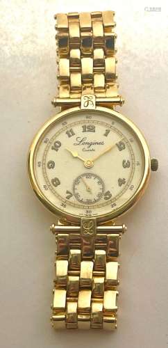 Longines Classics wristwatch circa 1980.