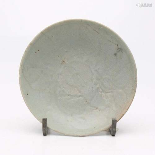 Chinese Song bowl in celadon porcelain, probably 13th Centur...