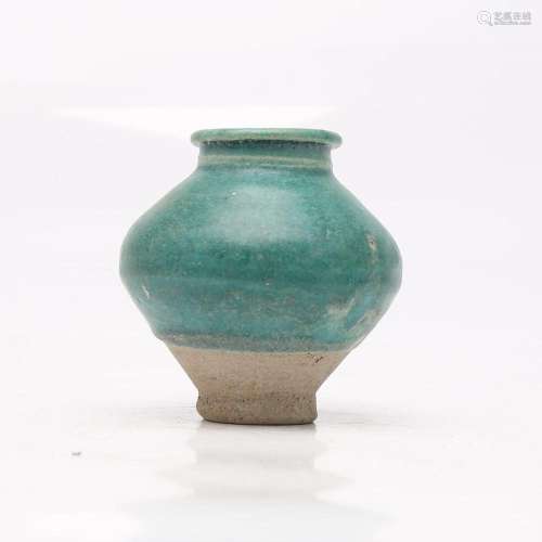 Probably Persian vase, 16th Century, in glazed stoneware.