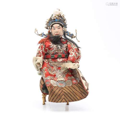 "Sheng", Chinese opera puppet, 19th Century.