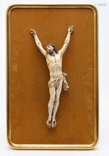 PROBABLY GERMAN SCHOOL, 17TH CENTURY. Crucified christ.
